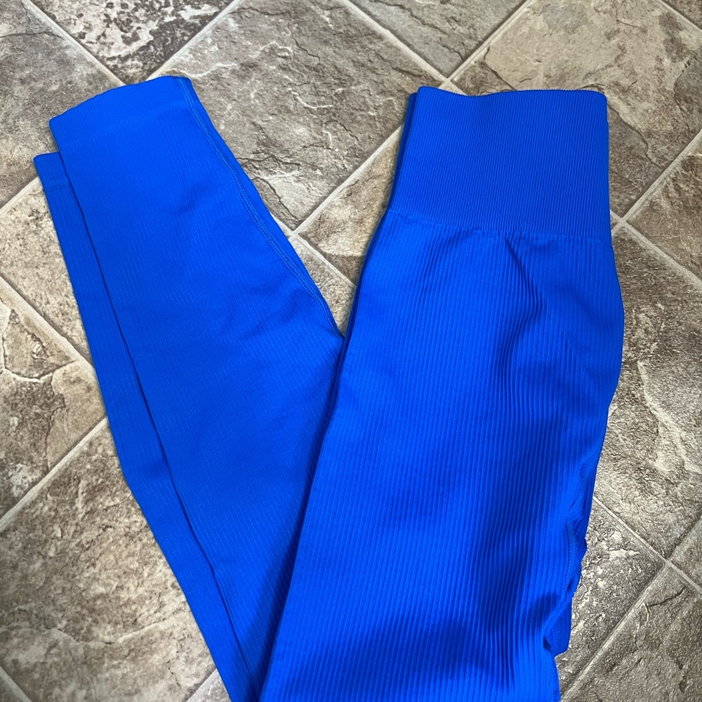 OQQ blue leggings